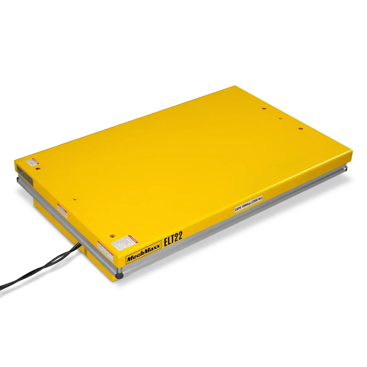 2200lb Capacity Stationary Electric Hydraulic Lift Table ,  51.2" x 32.3" Platform,  39.4" Lift Height , UL Certified Motor,  ELT22