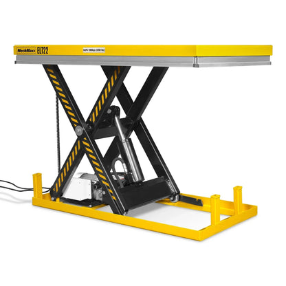 2200lb Capacity Stationary Electric Hydraulic Lift Table ,  51.2" x 32.3" Platform,  39.4" Lift Height , UL Certified Motor,  ELT22