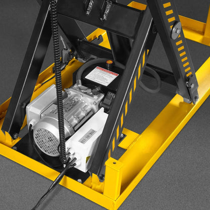 2200lb Capacity Stationary Electric Hydraulic Lift Table ,  51.2" x 32.3" Platform,  39.4" Lift Height , UL Certified Motor,  ELT22