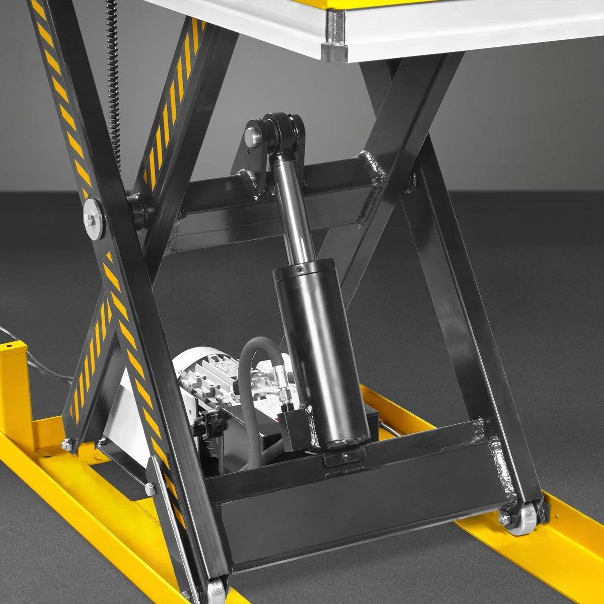 2200lb Capacity Stationary Electric Hydraulic Lift Table ,  51.2" x 32.3" Platform,  39.4" Lift Height , UL Certified Motor,  ELT22