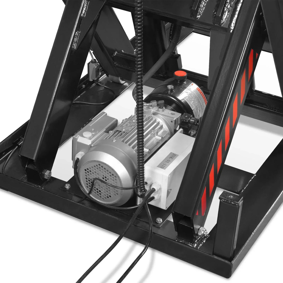 4400lbs Capacity Stationary Powered Hydraulic Lift Table,  51.2" x 33.5" Platform,  41.3" Lift Height,  UL Certified Motor,  ELT44