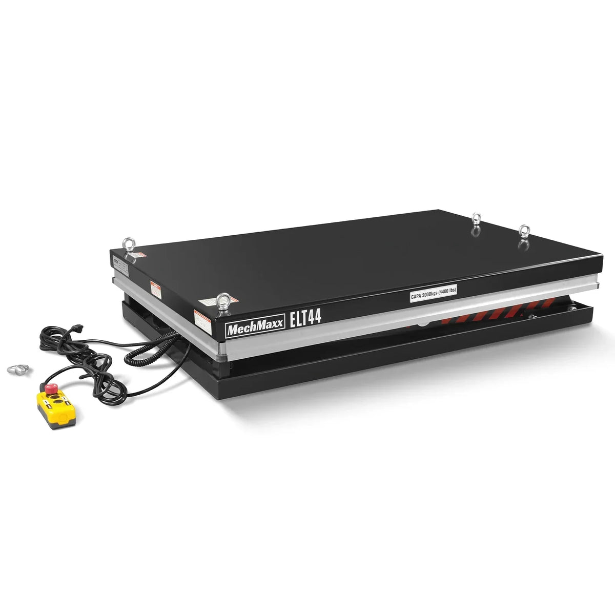 4400lbs Capacity Stationary Powered Hydraulic Lift Table,  51.2" x 33.5" Platform,  41.3" Lift Height,  UL Certified Motor,  ELT44