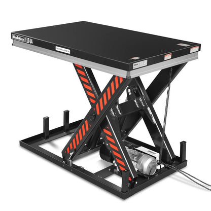 4400lbs Capacity Stationary Powered Hydraulic Lift Table,  51.2" x 33.5" Platform,  41.3" Lift Height,  UL Certified Motor,  ELT44