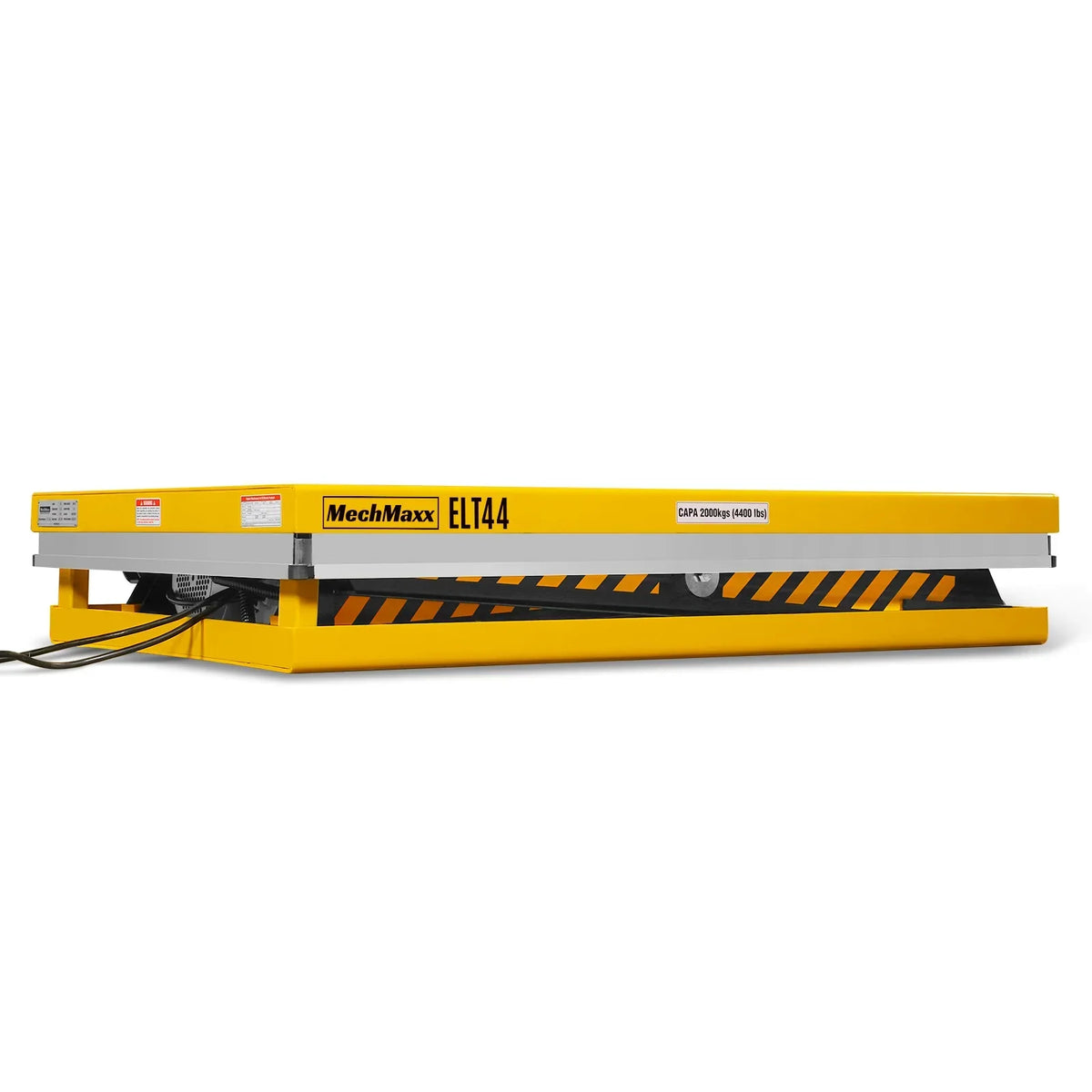 4400lbs Capacity Stationary Powered Hydraulic Lift Table,  51.2" x 33.5" Platform,  41.3" Lift Height,  UL Certified Motor,  ELT44