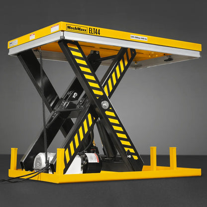 4400lbs Capacity Stationary Powered Hydraulic Lift Table,  51.2" x 33.5" Platform,  41.3" Lift Height,  UL Certified Motor,  ELT44