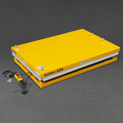 4400lbs Capacity Stationary Powered Hydraulic Lift Table,  51.2" x 33.5" Platform,  41.3" Lift Height,  UL Certified Motor,  ELT44