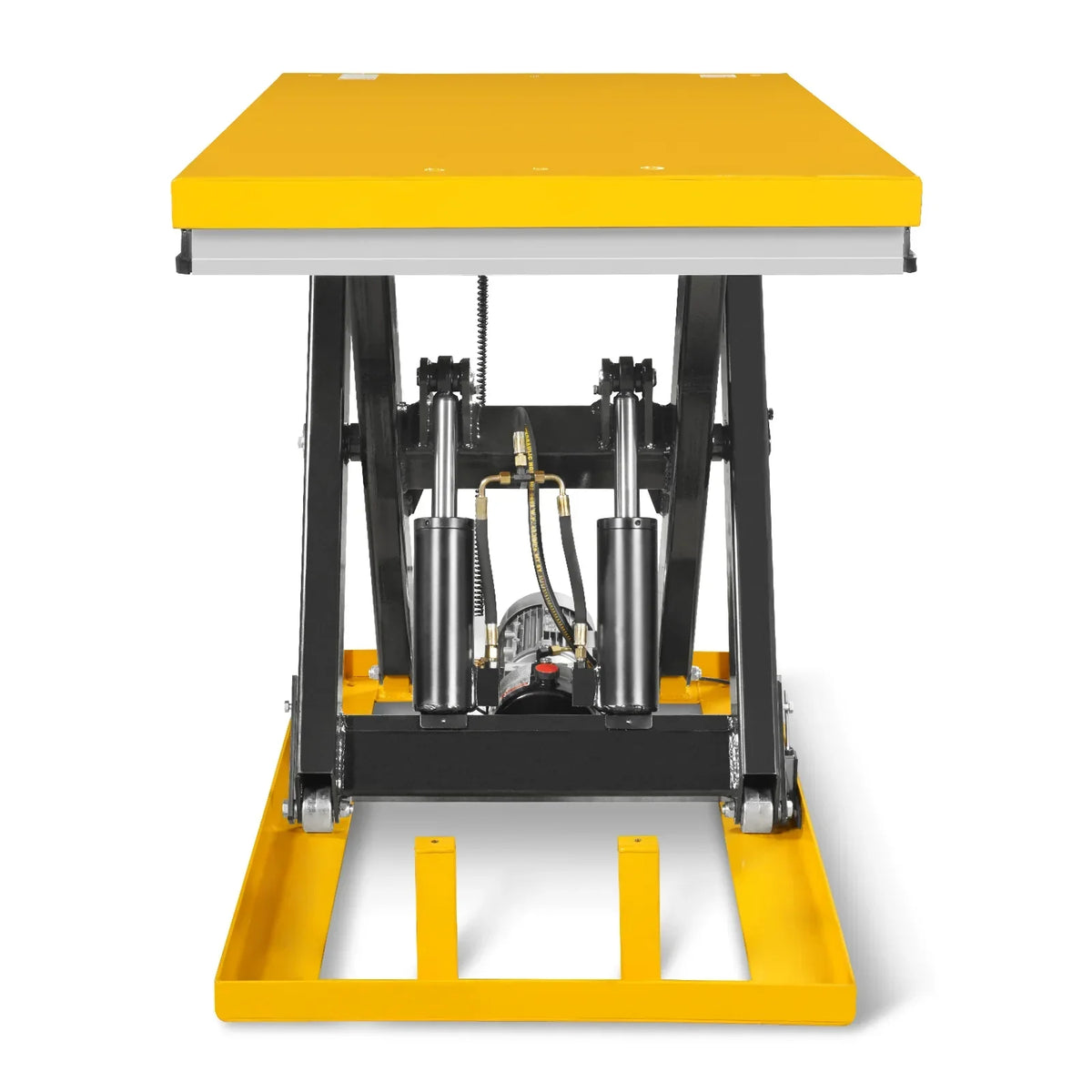 4400lbs Capacity Stationary Powered Hydraulic Lift Table,  51.2" x 33.5" Platform,  41.3" Lift Height,  UL Certified Motor,  ELT44