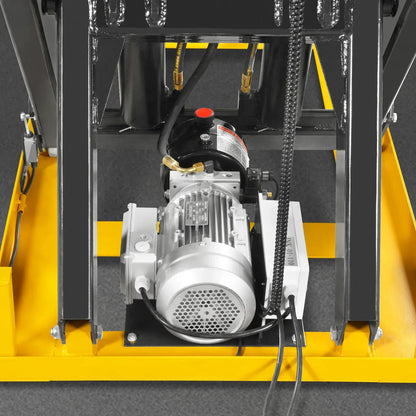 4400lbs Capacity Stationary Powered Hydraulic Lift Table,  51.2" x 33.5" Platform,  41.3" Lift Height,  UL Certified Motor,  ELT44