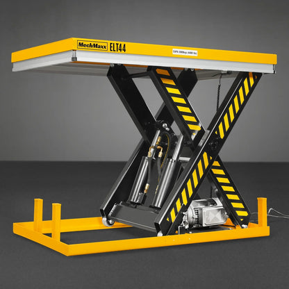 4400lbs Capacity Stationary Powered Hydraulic Lift Table,  51.2" x 33.5" Platform,  41.3" Lift Height,  UL Certified Motor,  ELT44