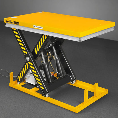 4400lbs Capacity Stationary Powered Hydraulic Lift Table,  51.2" x 33.5" Platform,  41.3" Lift Height,  UL Certified Motor,  ELT44