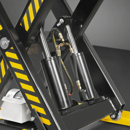 4400lbs Capacity Stationary Powered Hydraulic Lift Table,  51.2" x 33.5" Platform,  41.3" Lift Height,  UL Certified Motor,  ELT44