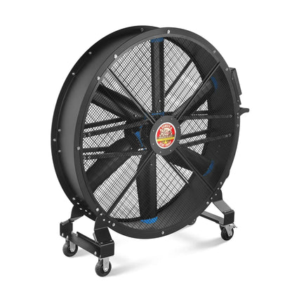 59" Portable Industrial Fan with Variable High-Efficiency PMSM Motor,Mobile High Volume Floor Fan for Warehouse,Workshop & Gym