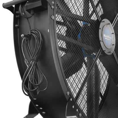 59" Portable Industrial Fan with Variable High-Efficiency PMSM Motor,Mobile High Volume Floor Fan for Warehouse,Workshop & Gym