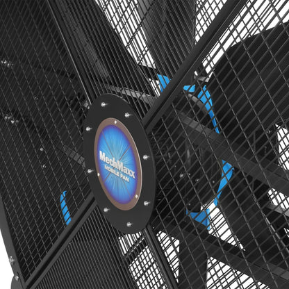59" Portable Industrial Fan with Variable High-Efficiency PMSM Motor,Mobile High Volume Floor Fan for Warehouse,Workshop & Gym