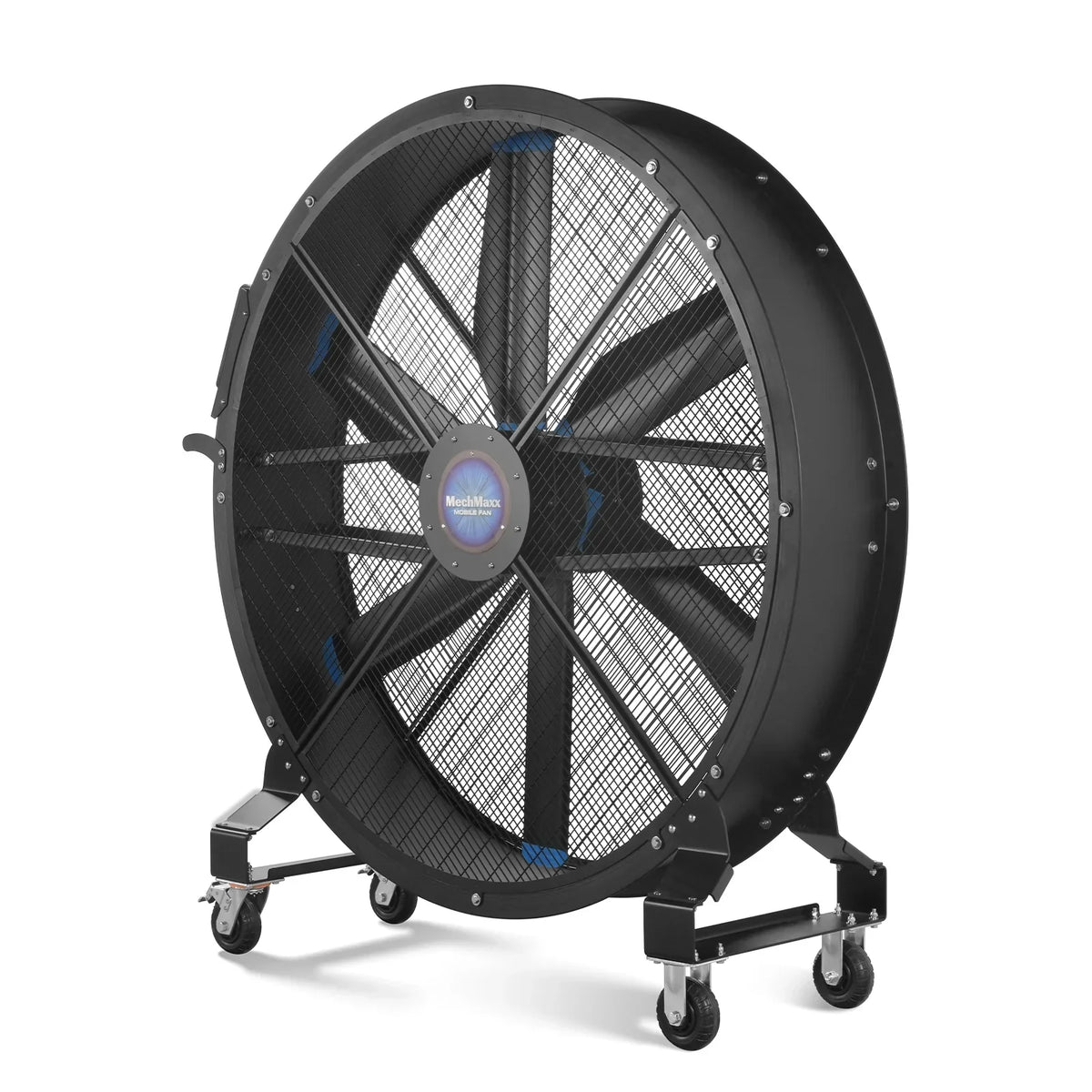 59" Portable Industrial Fan with Variable High-Efficiency PMSM Motor,Mobile High Volume Floor Fan for Warehouse,Workshop & Gym