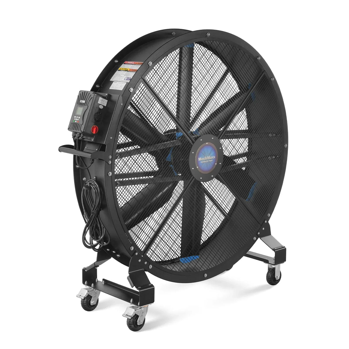 59" Portable Industrial Fan with Variable High-Efficiency PMSM Motor,Mobile High Volume Floor Fan for Warehouse,Workshop & Gym