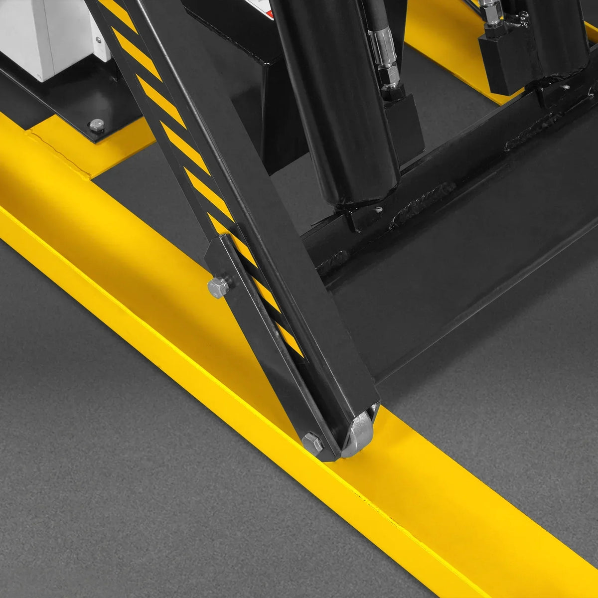 2200 lbs Capacity Stationary Electric Hydraulic Double Scissor Lift Table - 51.2" x 32.3" Platform,  70.1" Lift Height,  UL Certified Motor,  ELTD22