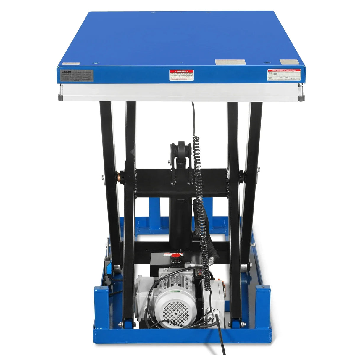 Wireless Remote Control Electric Hydraulic Lift Table, 2200lb Capacity, 51.2" x 32.3" Platform, 42.1" Lift Height, ELT22