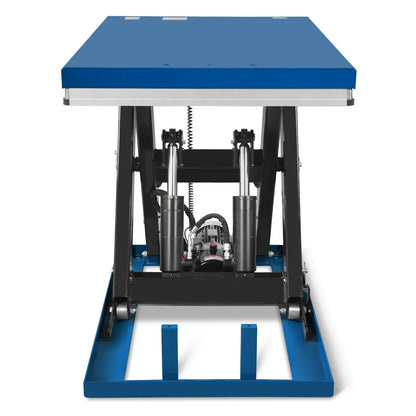 Wireless Remote Control Electric Hydraulic Lift Table, 4400lb Capacity, 51.2" x 33.5" Platform, 41.5" Lift Height, ELT44