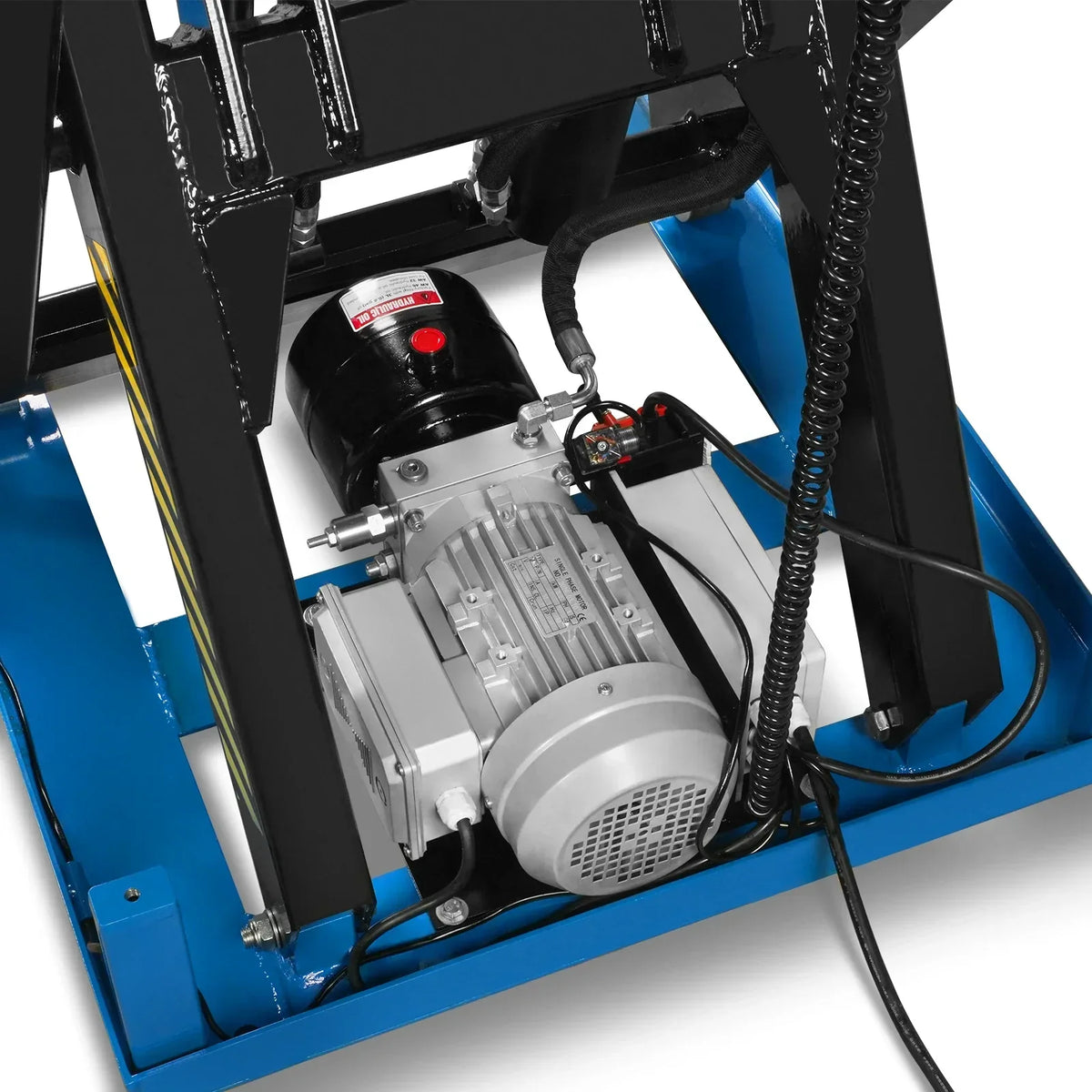 Wireless Remote Control Electric Hydraulic Lift Table, 4400lb Capacity, 51.2" x 33.5" Platform, 41.5" Lift Height, ELT44