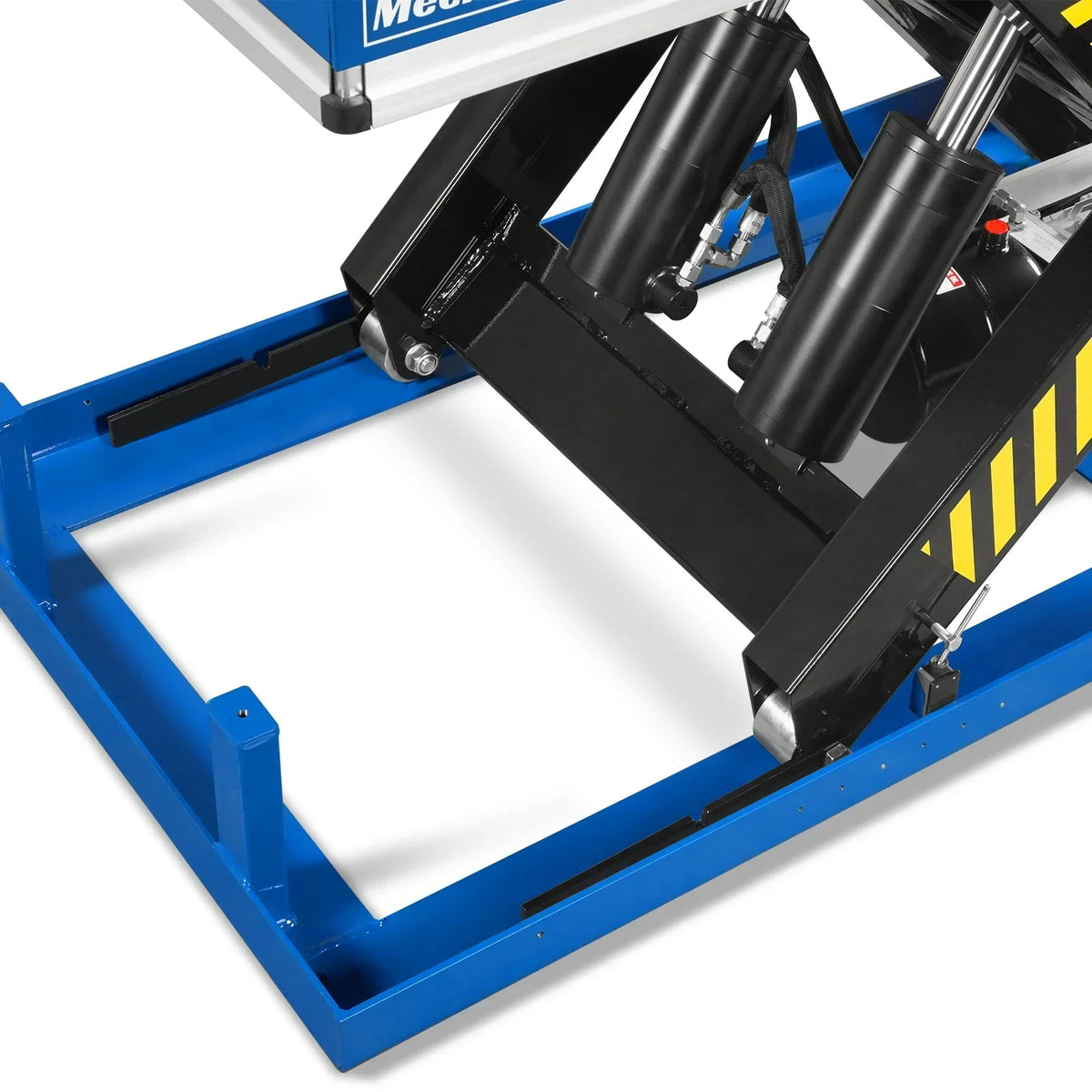 Wireless Remote Control Electric Hydraulic Lift Table, 8800lb Capacity, 66.9" x 47.2" Platform, 45.7" Lift Height, ELT88