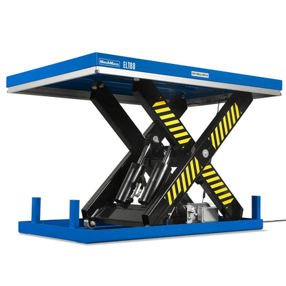 Wireless Remote Control Electric Hydraulic Lift Table, 8800lb Capacity, 66.9" x 47.2" Platform, 45.7" Lift Height, ELT88