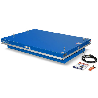 Wireless Remote Control Electric Hydraulic Lift Table, 8800lb Capacity, 66.9" x 47.2" Platform, 45.7" Lift Height, ELT88