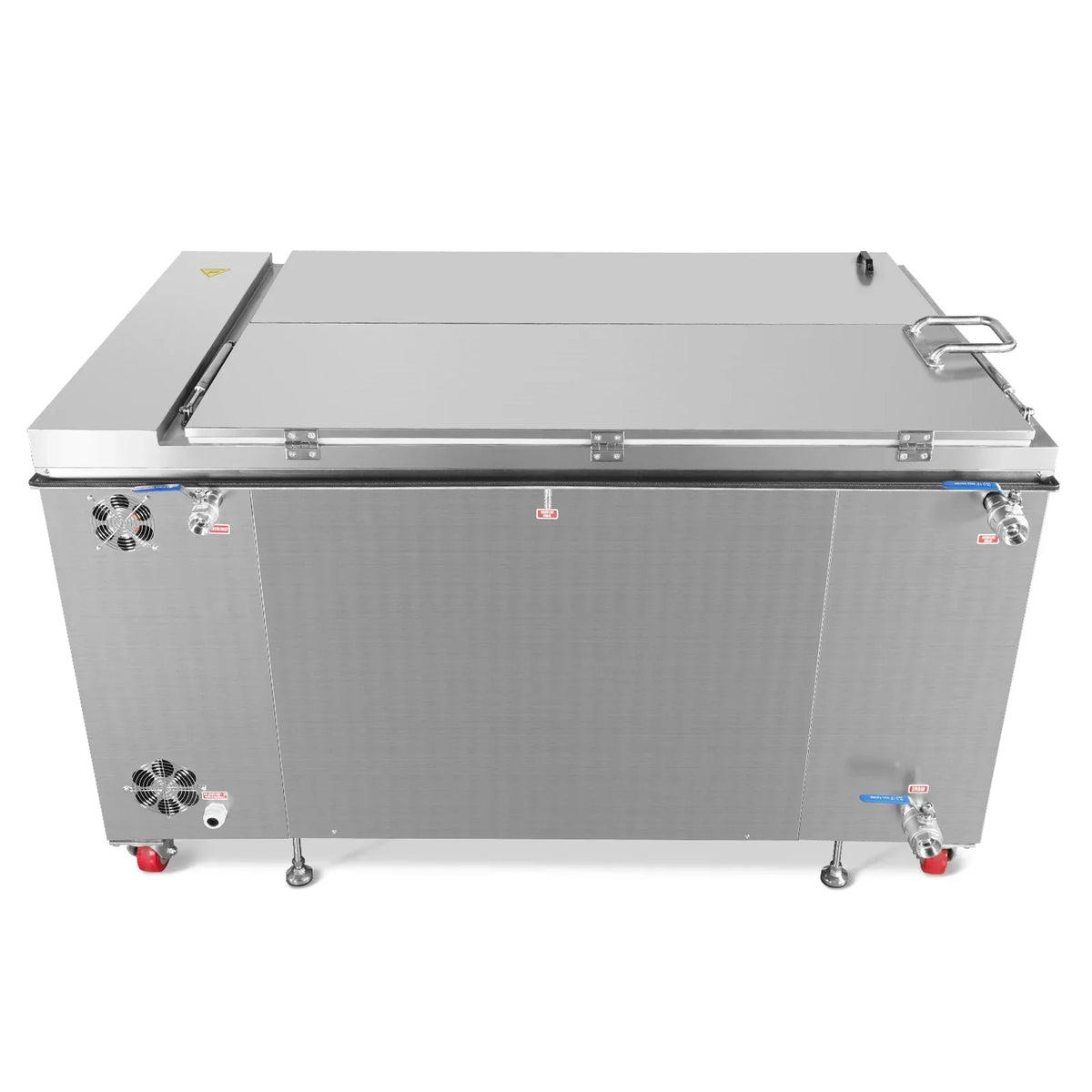 207 Gal / 785L Heavy Duty Industrial Ultrasonic Parts Washer, 28kHz 96 Transducers, SS304 Tank, 22kW Heater, 208–240V 3 Phase Power