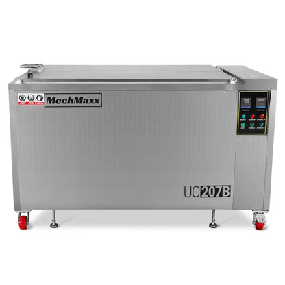 207 Gal / 785L Heavy Duty Industrial Ultrasonic Parts Washer, 28kHz 96 Transducers, SS304 Tank, 22kW Heater, 208–240V 3 Phase Power