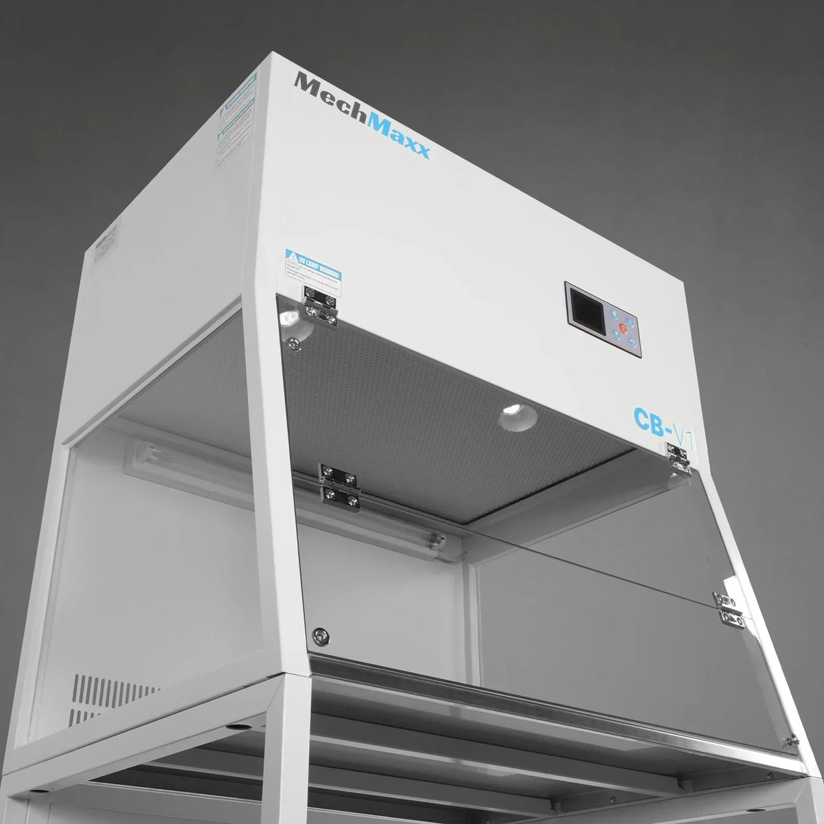 33.9″ Wide CB-V1 Vertical Laminar Flow Clean Bench with HEPA Filtration & UV Sterilization | ISO Class 5