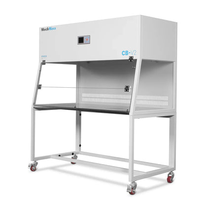53.5″ Wide CB-V2 Vertical Laminar Flow Clean Bench with HEPA Filtration & UV Sterilization | ISO Class 5