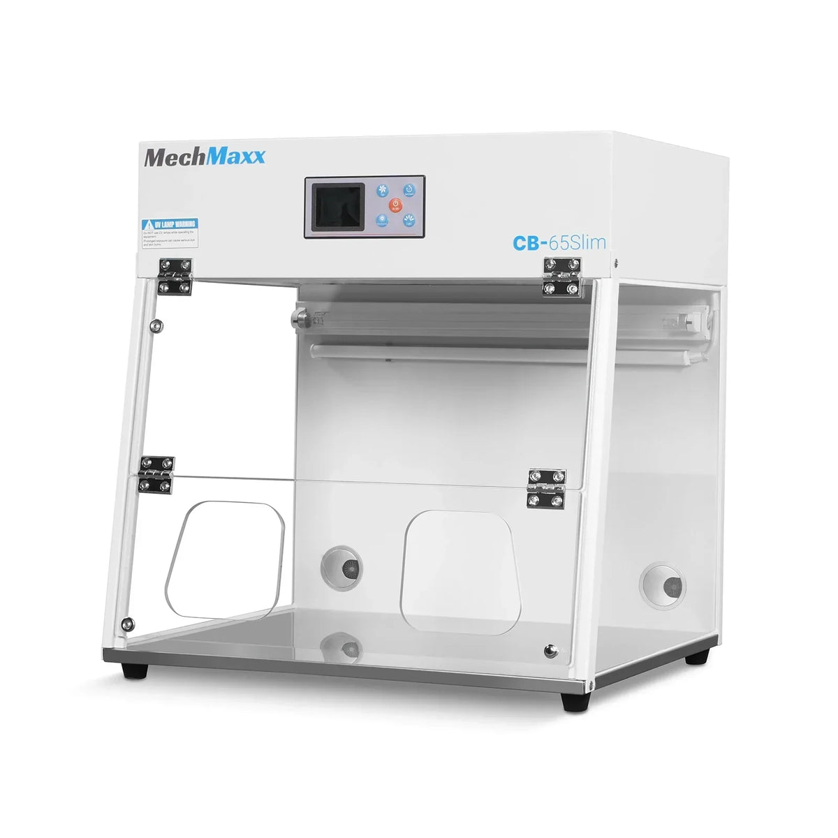 26" Wide CB-65Slim Desktop Vertical Laminar Flow Clean Bench with HEPA Filtration & UV Sterilization | ISO Class 5
