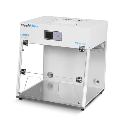 26" Wide CB-65Slim Desktop Vertical Laminar Flow Clean Bench with HEPA Filtration & UV Sterilization | ISO Class 5