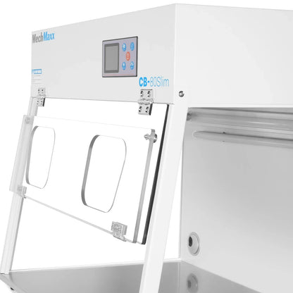 31.9" Wide CB-80Slim Desktop Vertical Laminar Flow Clean Bench with HEPA Filtration & UV Sterilization | ISO Class 5