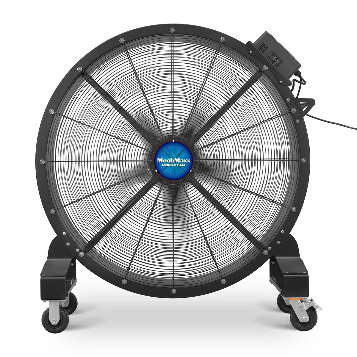47" Portable Industrial Fan with Variable High-Efficiency PMSM Motor,Mobile High Volume Floor Fan for Warehouse,Workshop & Gym