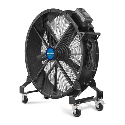 47" Portable Industrial Fan with Variable High-Efficiency PMSM Motor,Mobile High Volume Floor Fan for Warehouse,Workshop & Gym