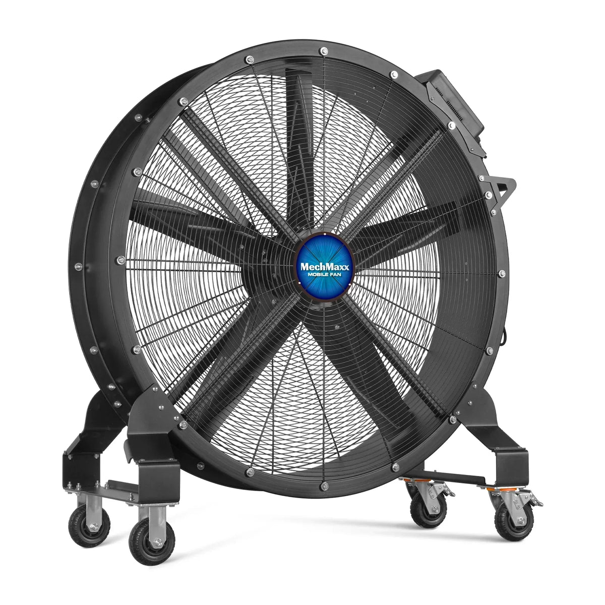 47" Portable Industrial Fan with Variable High-Efficiency PMSM Motor,Mobile High Volume Floor Fan for Warehouse,Workshop & Gym