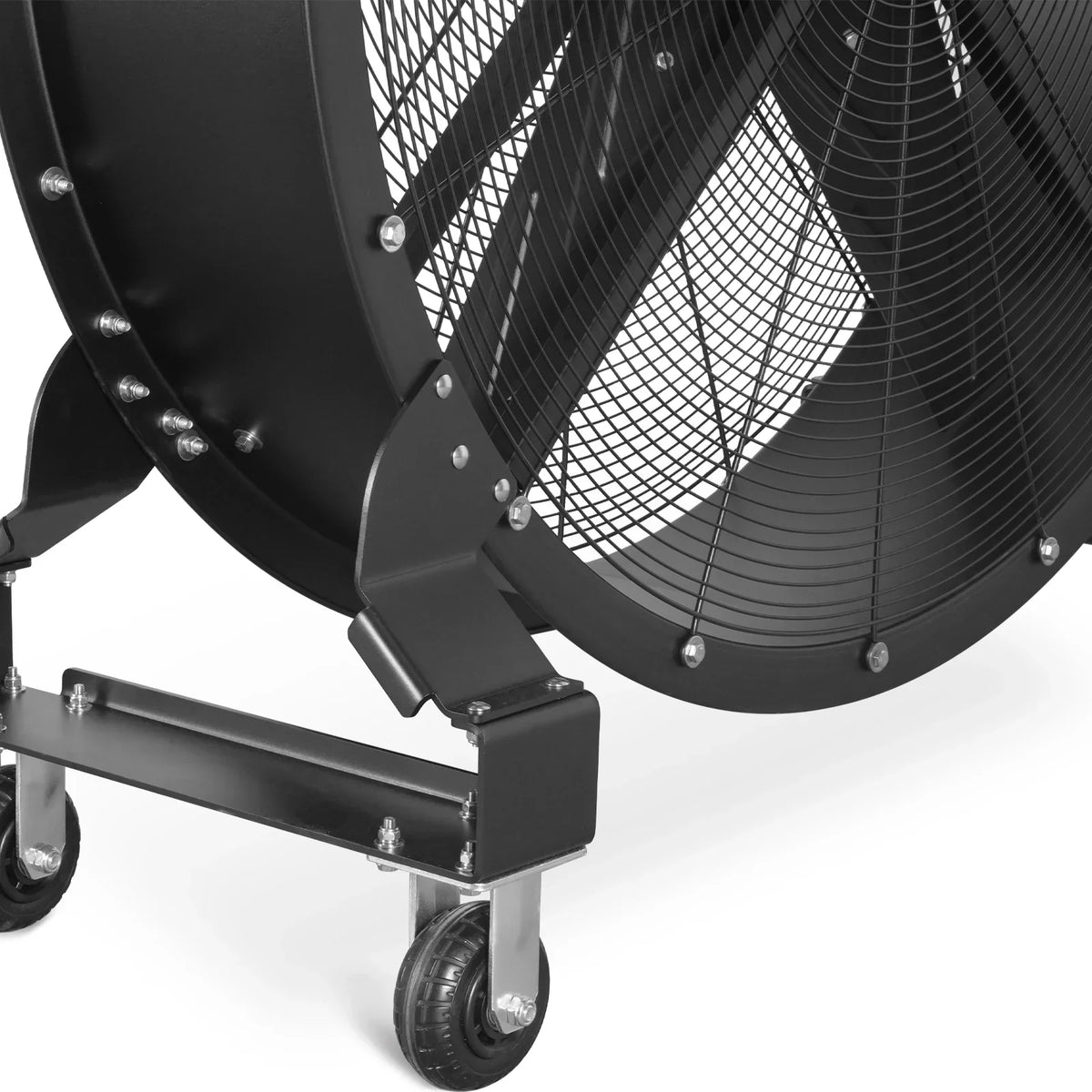 47" Portable Industrial Fan with Variable High-Efficiency PMSM Motor,Mobile High Volume Floor Fan for Warehouse,Workshop & Gym