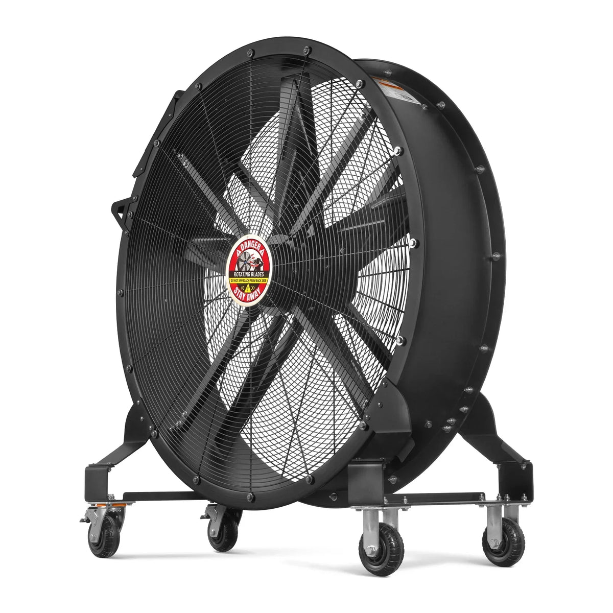 47" Portable Industrial Fan with Variable High-Efficiency PMSM Motor,Mobile High Volume Floor Fan for Warehouse,Workshop & Gym
