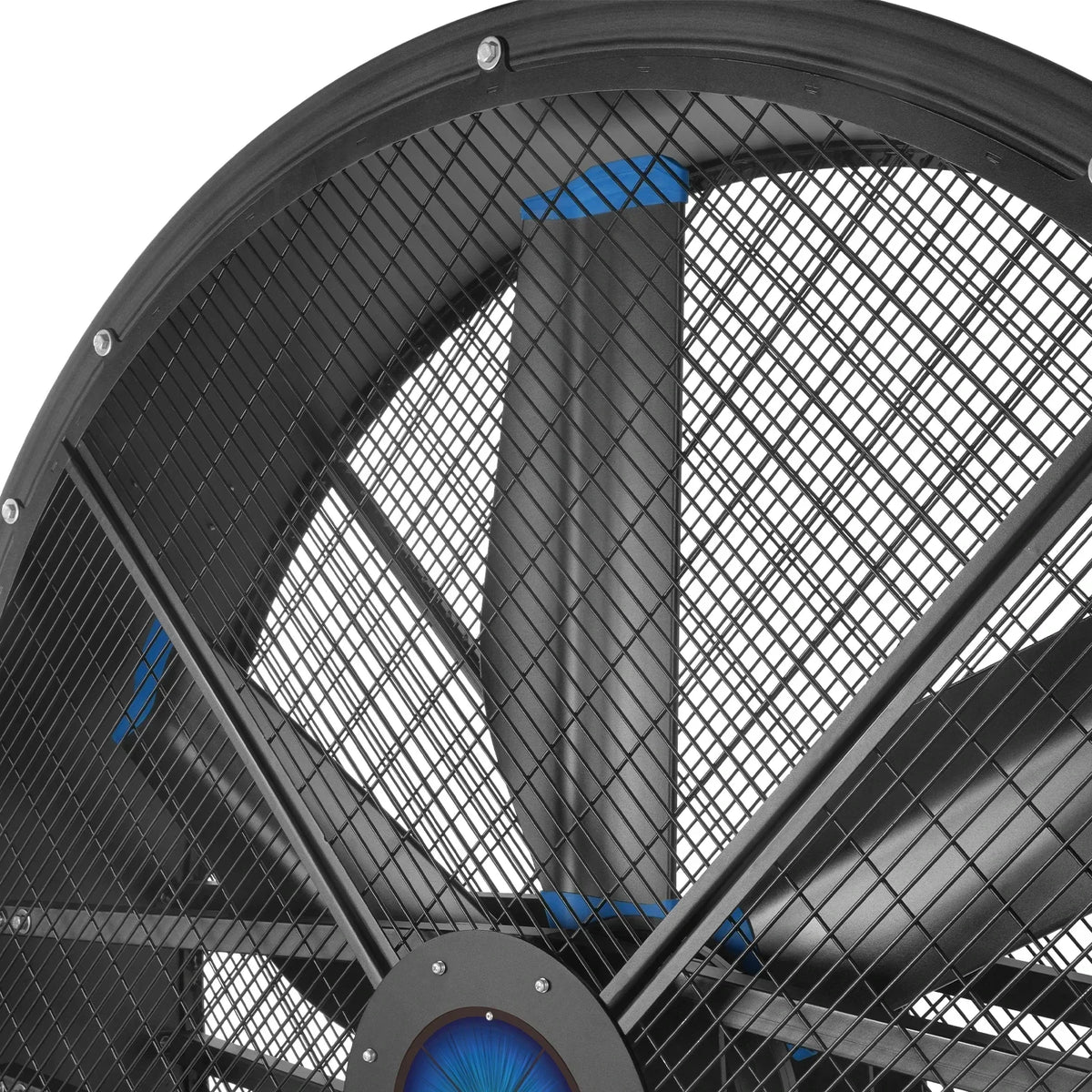59" Portable Industrial Fan with Variable High-Efficiency PMSM Motor,Tiltable Mobile High Volume Floor Fan for Warehouse,Workshop & Gym