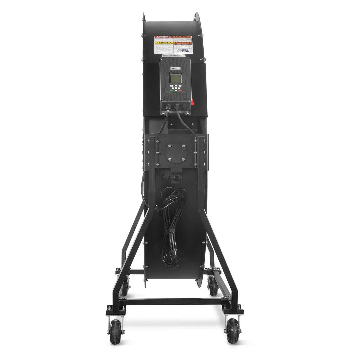 59" Portable Industrial Fan with Variable High-Efficiency PMSM Motor,Tiltable Mobile High Volume Floor Fan for Warehouse,Workshop & Gym