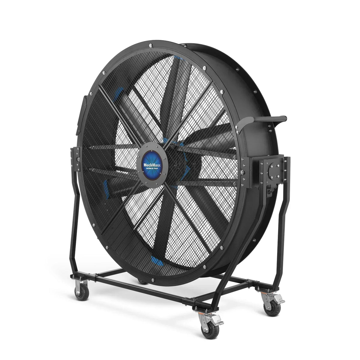 59" Portable Industrial Fan with Variable High-Efficiency PMSM Motor,Tiltable Mobile High Volume Floor Fan for Warehouse,Workshop & Gym
