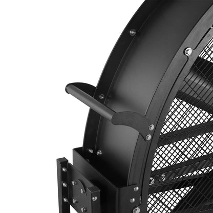 59" Portable Industrial Fan with Variable High-Efficiency PMSM Motor,Tiltable Mobile High Volume Floor Fan for Warehouse,Workshop & Gym