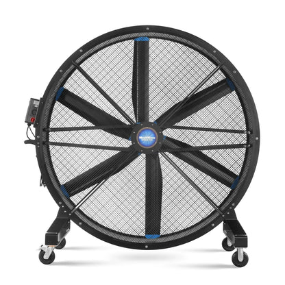 79" Portable Industrial Fan with Variable High-Efficiency PMSM Motor,Mobile High Volume Floor Fan for Warehouse,Workshop & Gym