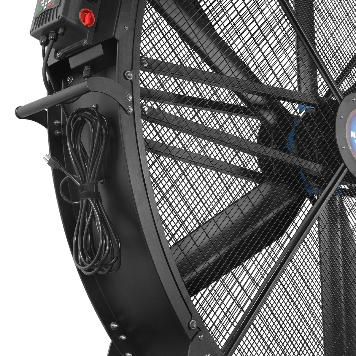 79" Portable Industrial Fan with Variable High-Efficiency PMSM Motor,Mobile High Volume Floor Fan for Warehouse,Workshop & Gym