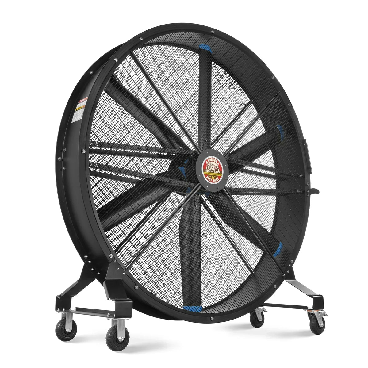 79" Portable Industrial Fan with Variable High-Efficiency PMSM Motor,Mobile High Volume Floor Fan for Warehouse,Workshop & Gym