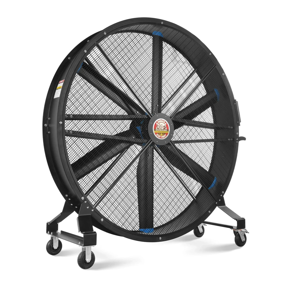 79" Portable Industrial Fan with Variable High-Efficiency PMSM Motor,Mobile High Volume Floor Fan for Warehouse,Workshop & Gym
