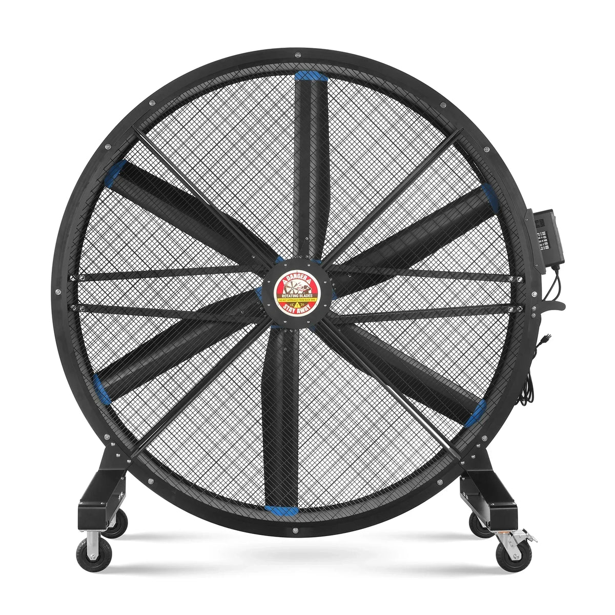 79" Portable Industrial Fan with Variable High-Efficiency PMSM Motor,Mobile High Volume Floor Fan for Warehouse,Workshop & Gym
