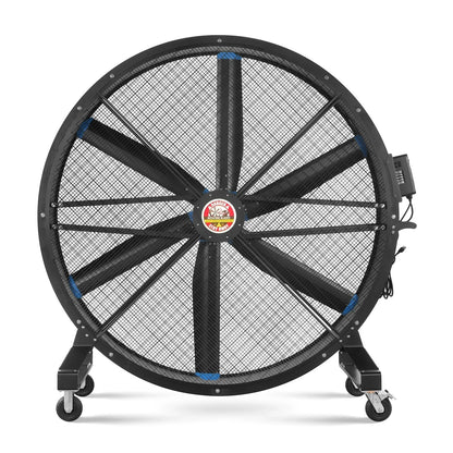 79" Portable Industrial Fan with Variable High-Efficiency PMSM Motor,Mobile High Volume Floor Fan for Warehouse,Workshop & Gym