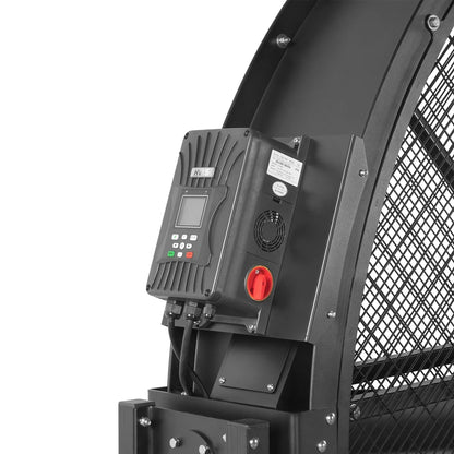 79" Portable Industrial Fan with Variable High-Efficiency PMSM Motor,Tiltable Mobile High Volume Floor Fan for Warehouse,Workshop & Gym